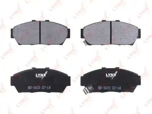 Тормозные колодки дисковые LYNXAUTO BD-3433