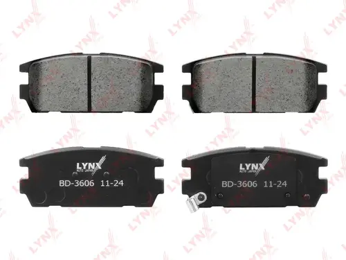 Тормозные колодки дисковые LYNXAUTO BD-3606