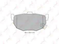 Тормозные колодки дисковые LYNXAUTO BD-3612