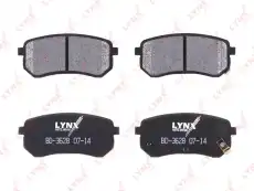 Тормозные колодки дисковые LYNXAUTO BD-3628