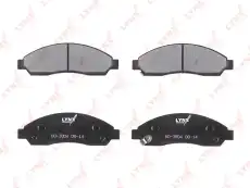 Тормозные колодки дисковые LYNXAUTO BD-3804