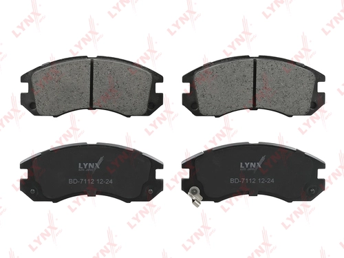 Тормозные колодки дисковые LYNXAUTO BD-7112