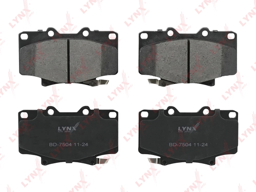 Тормозные колодки дисковые LYNXAUTO BD-7504