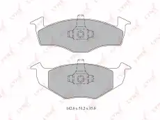 Тормозные колодки дисковые LYNXAUTO BD-8011