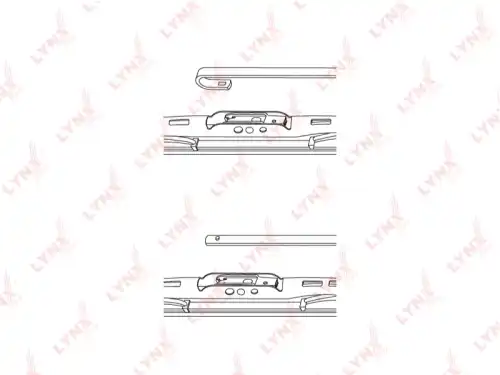 Щетка стеклоочистителя 3535LR LYNXAUTO