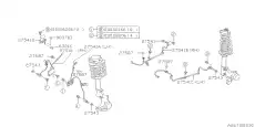 SENSOR SUB AY RR RH 27540AC040 SUBARU
