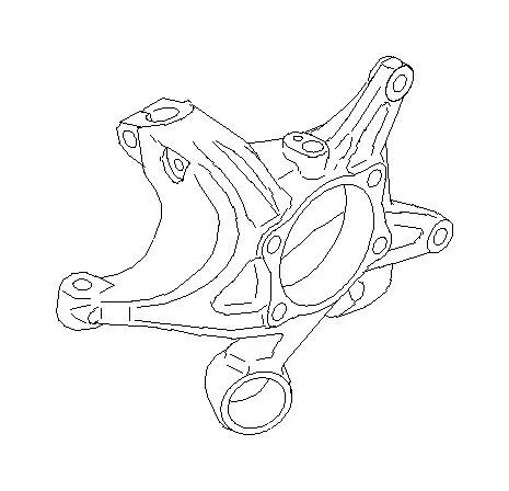 HOUSING ASSY R RH 28411FG040 SUBARU