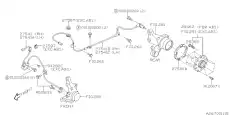 Ступица SUBARU 28462FE001