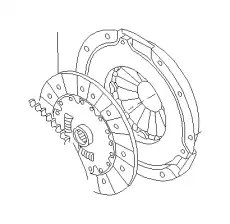 Корзина сцепления SUBARU 30210AA142