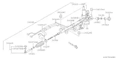GR BOX ASSY P/S EPS 34110FJ010 SUBARU