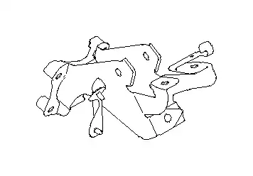 36041AG020 КЛИПСА ПЛАСТИКОВАЯ SUBARU