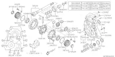 GEAR SET-HYP 38100AB331 SUBARU