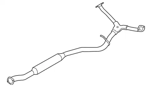 EXH PIPE ASSY R 44200VA020 SUBARU