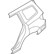 Крыло SUBARU 51439SC0509P