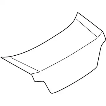 TRUNK LID COMPL 57509FE013 SUBARU