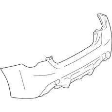 BUMPER FACE R 57704CA010 SUBARU