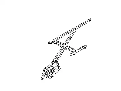 Стеклоподъемник  SUBARU 61222XA00A9E