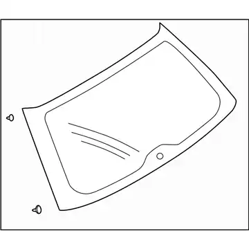 GLASS ASSY R G 63011FE060 SUBARU