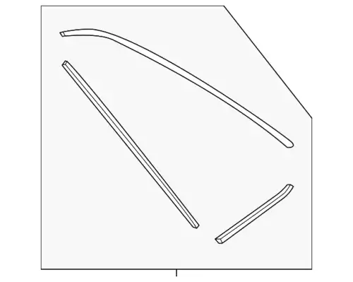 DAM RUBBER 65245FG030 SUBARU