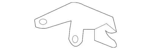 PIPE HOLDER RH 65425FC000 SUBARU
