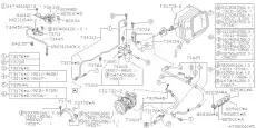  УПЛОТНИТЕЛЬ ТРУБКИ КОНДИЦИОНЕРА 73039FA110 SUBARU