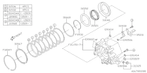  806909060 SUBARU