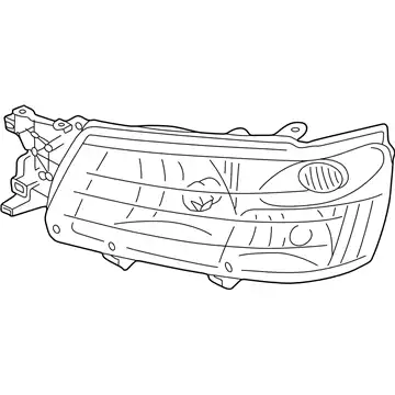 Фонарь габаритный SUBARU 84912SA610