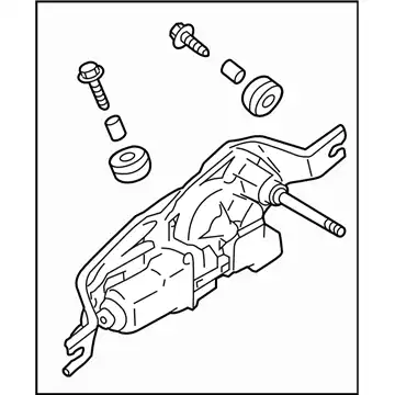 WIPER ASSY R 5DR 86510FG080 SUBARU