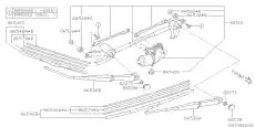 86532SC060 ПОВОДОК СТЕКЛООЧИСТИТЕЛЯ SUBARU