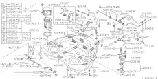 902370033 Гайка SUBARU