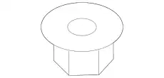 NUT FLG M8 902370048 SUBARU
