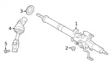 NUT FLG M8 902370048 SUBARU