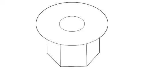 NUT FLG M8 902370048 SUBARU