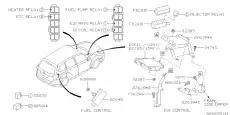 FLANGE NUT 902380001 SUBARU