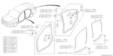 909120026 КЛИПС SUBARU
