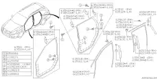CLIP WTHSTP D5.2 909120052 SUBARU