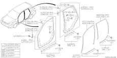  КЛИПСА 909120057 SUBARU