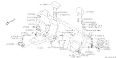  КЛИПСА 909130096 SUBARU