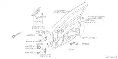  КЛИПСА SUBARU 909130181
