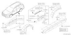  КЛИПСА 909130241 SUBARU