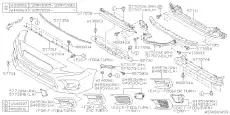  КЛИПС 909140063 SUBARU