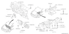 КЛИПСА 909207031 SUBARU