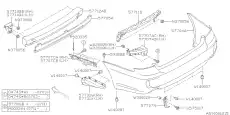 ЭЛЕМЕНТ КРЕПЛЕНИЯ 909220005 SUBARU