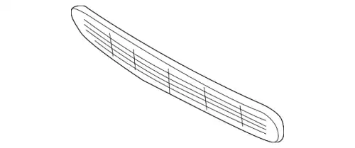 Решетка бампера VAG 8D0807683C3FZ