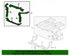 ПАНЕЛЬ ПЕРЕДНЯЯ SDN 60400SNEA01ZZ HONDA