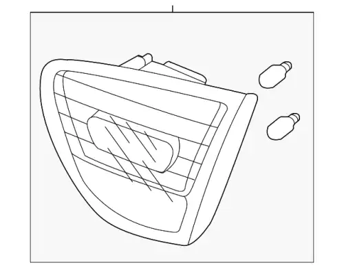 Фонарь задний HYUNDAI / KIA 924042H000