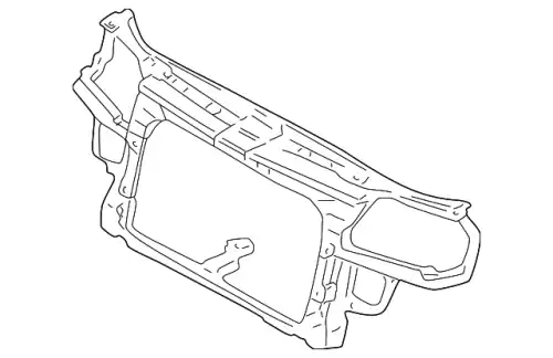 ПАНЕЛЬ ПЕРЕДНЯЯ пластик 1J0805588AB VAG