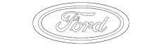 AT4Z9942528A Эмблема FORD задняя