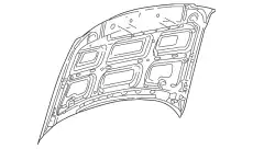 Капот 6L2Z-16612-AA FORD
