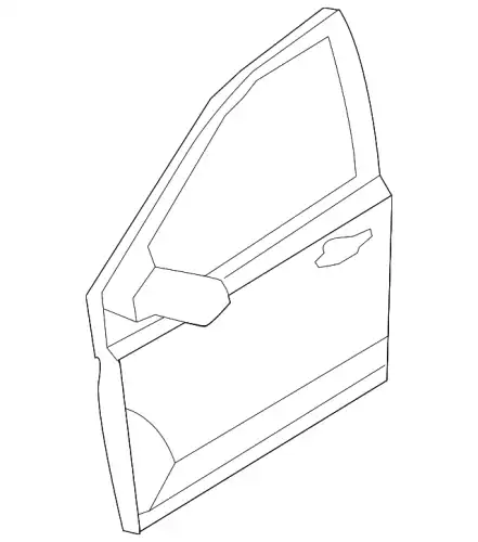 DOOR ASY - FRONT AT4Z7820124A FORD